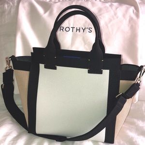 Rothy’s The Handbag in the color Piano Keys